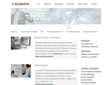 Tablet Screenshot of crgraph.de